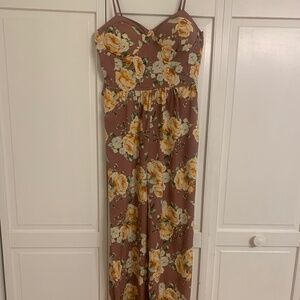 Floral jumpsuit